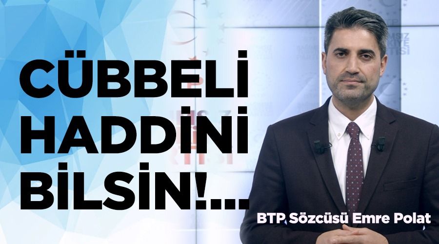 Polat; Kime hizmet ettiklerini çok iyi biliyoruz