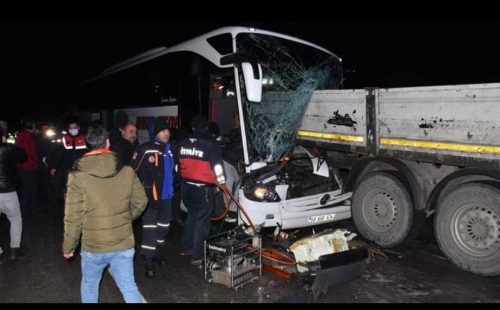 Niğde Aksaray Yolunda kaza