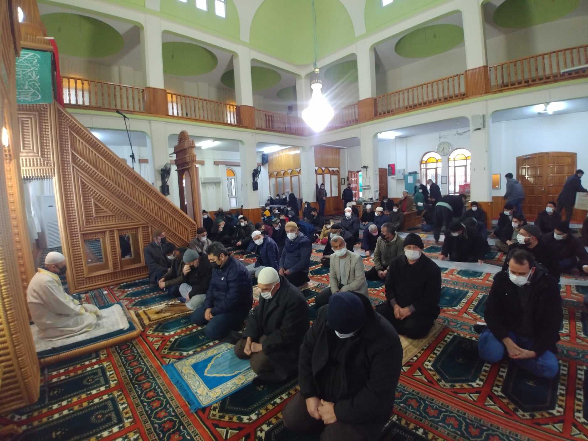 İmam-ı Azam Camiinde sabah namazı buluşması