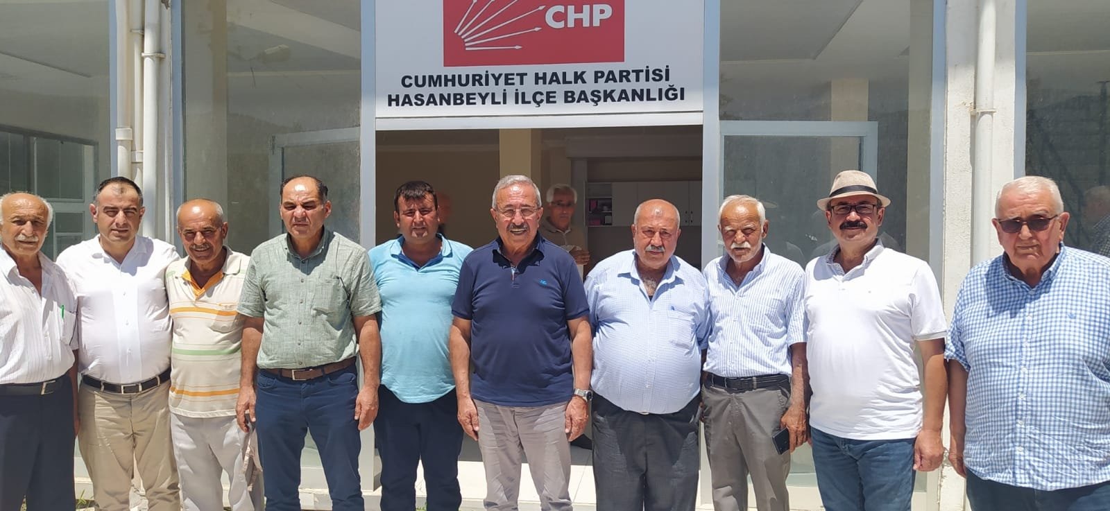 CHP Heyeti Hasanbeyli’de temaslarda bulundu