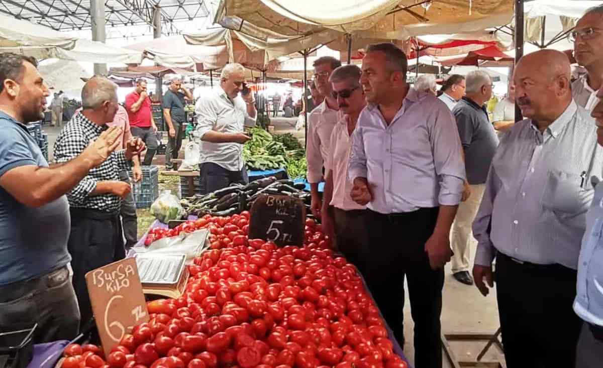 Kılıç; Esnafımızın dertlerini dinledik bir dokunduk bin ah işittik