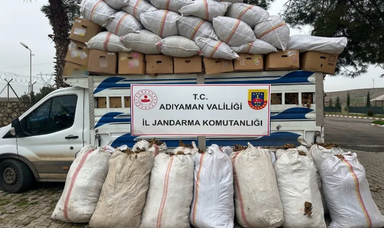 Adıyaman’da kaçakçılığa geçit yok!