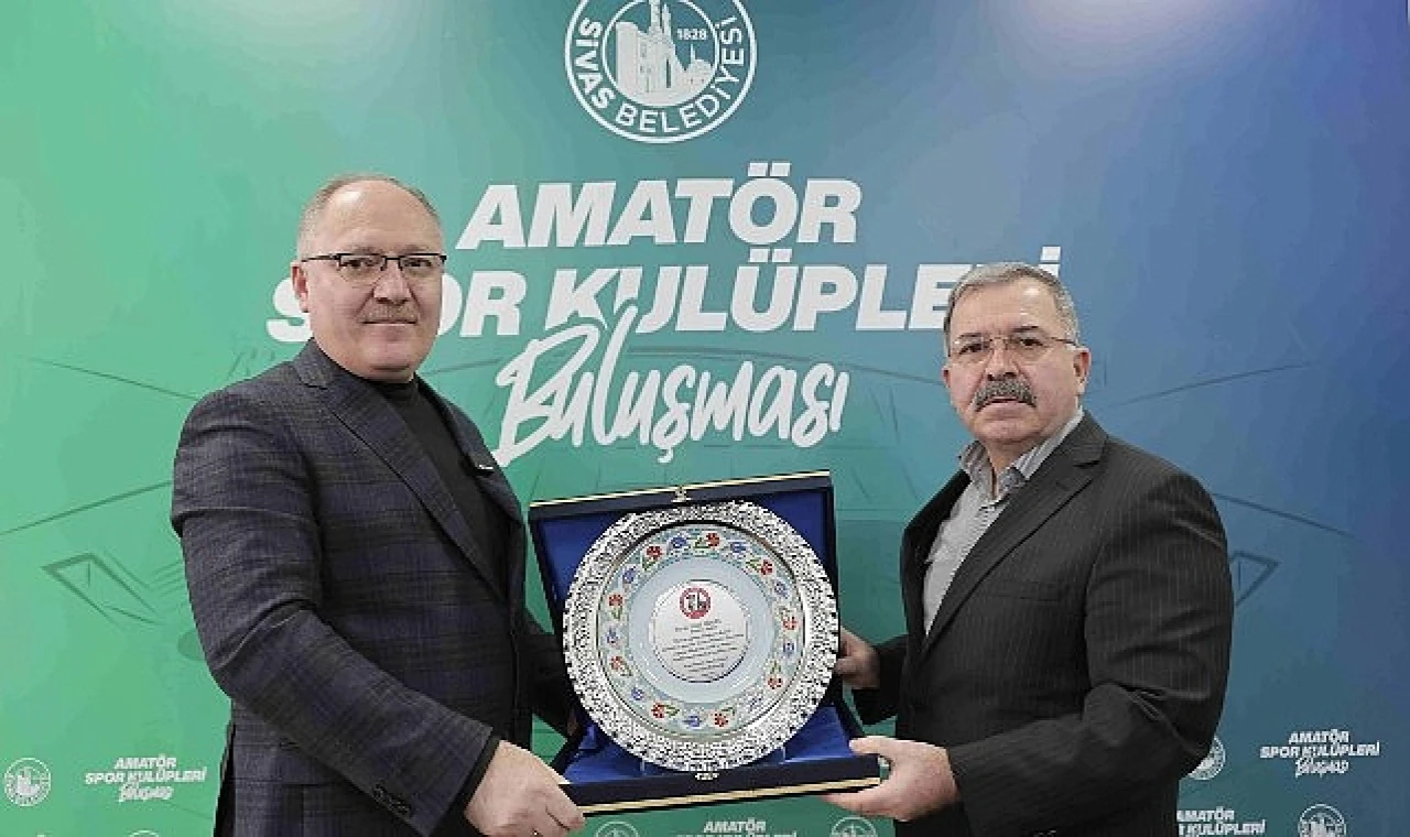 ASKF’den Başkan Bilgin’e Teşekkür Plaketi…