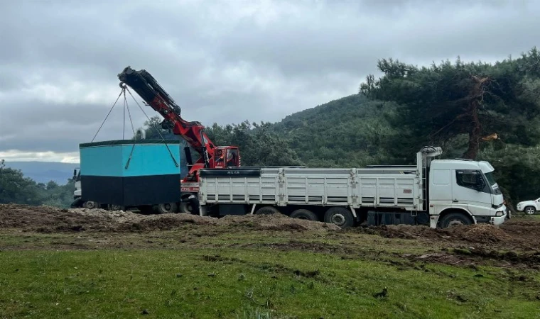 Manisa Akhisar’da Kurtulmuş’a yeni içme suyu deposu