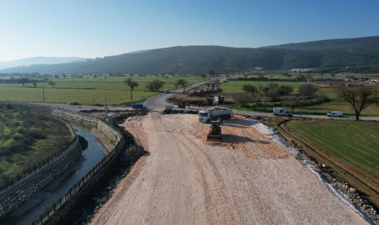 Muğla Menteşe Otogar Yolu’nda asfaltlama