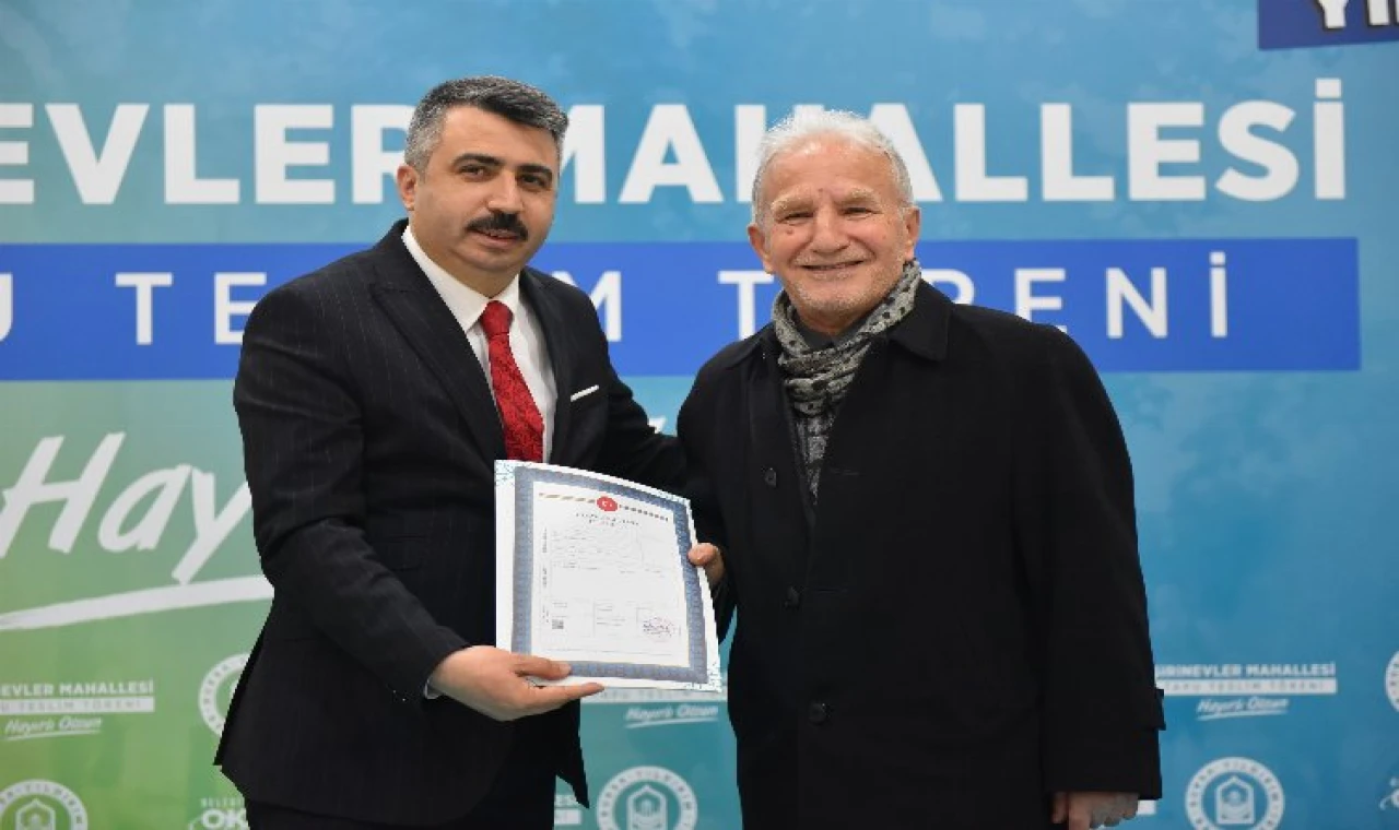 Yıldırım’da imar tasarrufu