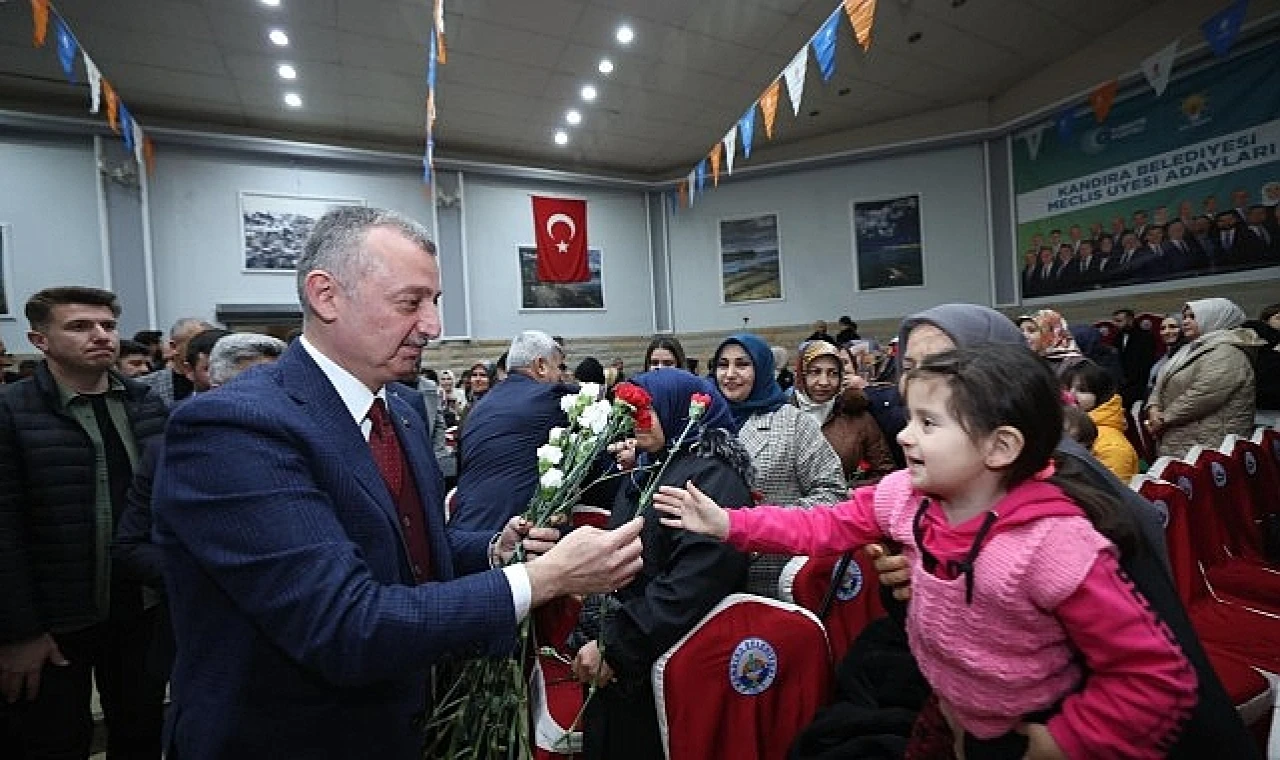 AK Parti Kandıra’da muhteşem görüntüler