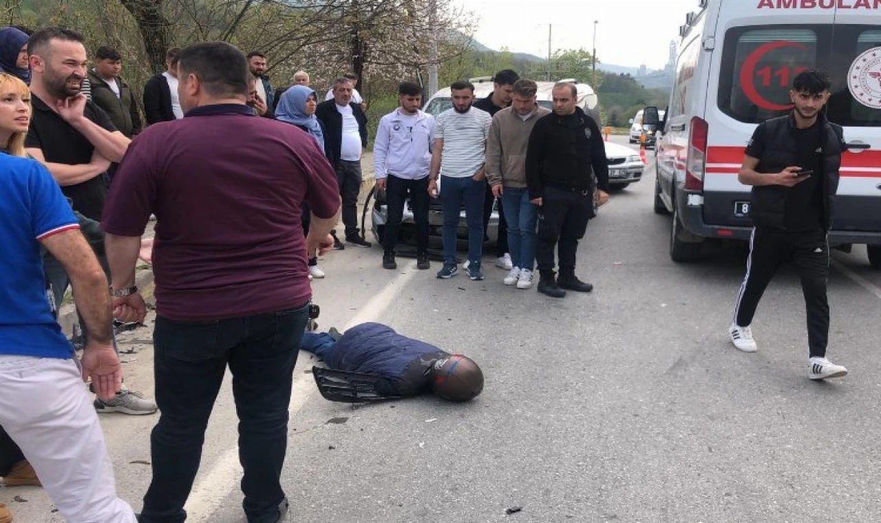 Düzce’nin Yığılca ilçesinde trafik kazası 1 kişi hayatını kaybetti