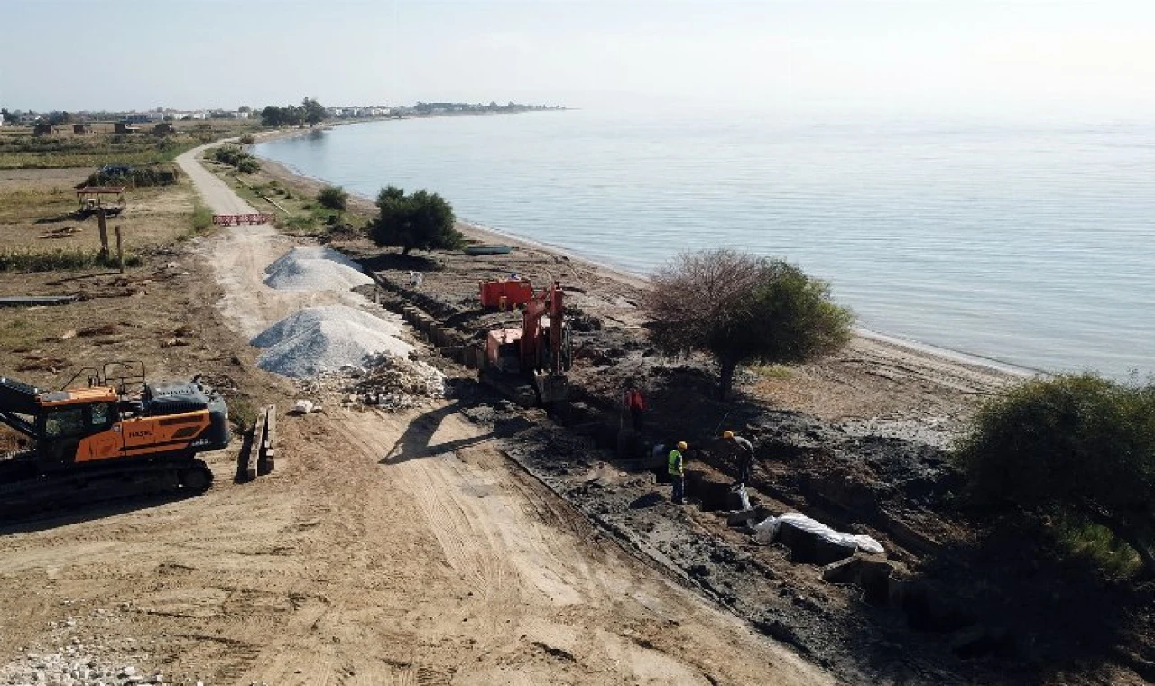 Milas Ören’de altyapı çalışmaları sürüyor