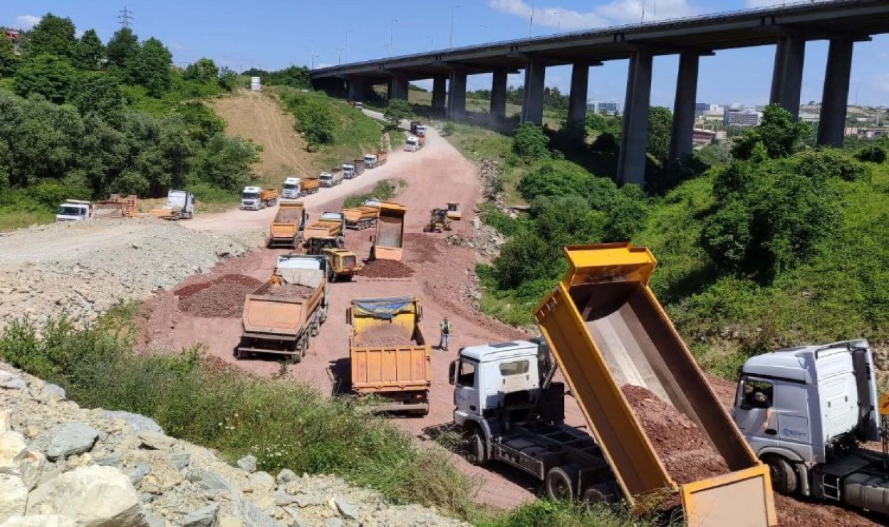 Kocaeli’de hummalı yol çalışması