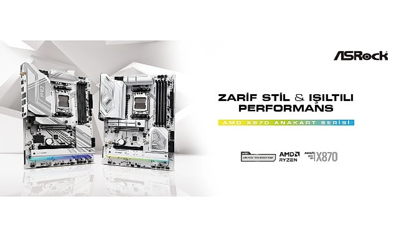 ASRock Yeni X870E/X870 Serisi Anakartlarıyla AMD Ryzen 9000 Serisi İşlemcilere Hazır!