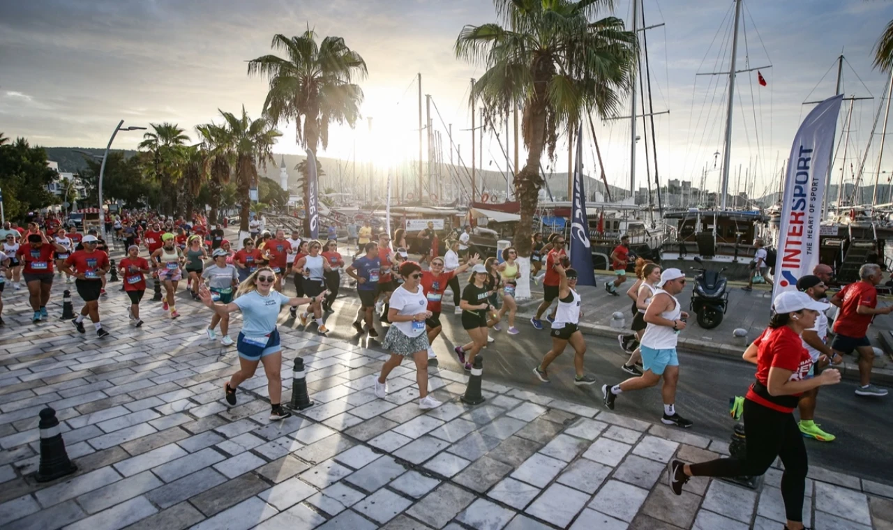 Bodrum Yarı Maratonu koşuldu