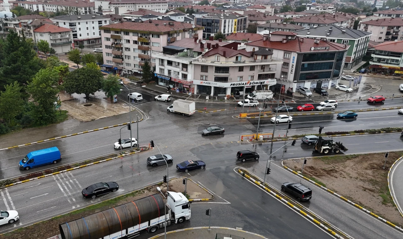 Düzce’de Fiskobirlik Kavşağı yeniden açıldı