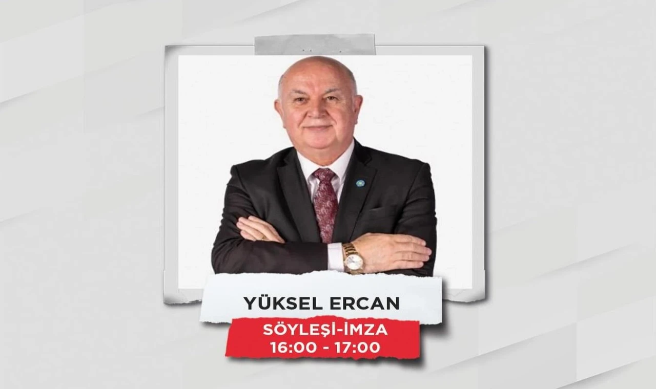 Gazeteci Yazar Yüksel Ercan, Niğde Kitap Fuarı’na katılıyor