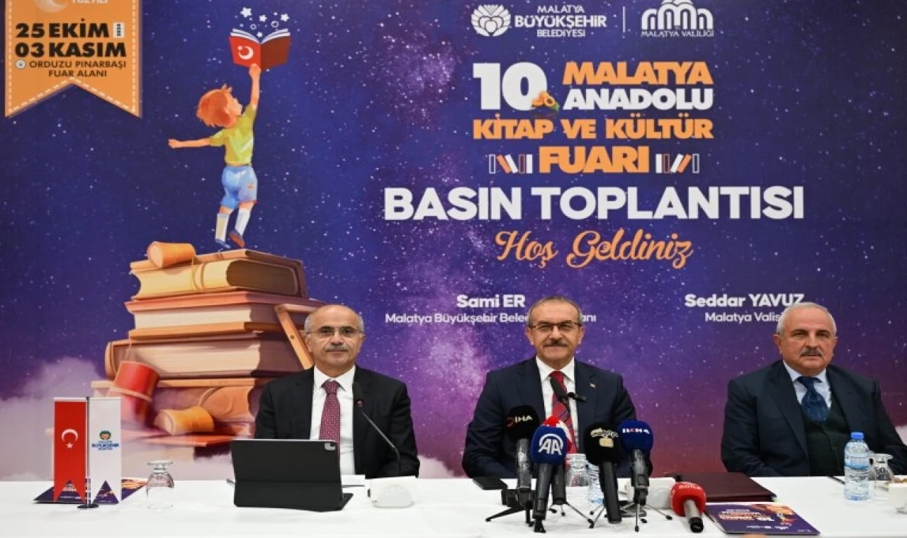 Malatya Anadolu Kitap Fuarı’na hazırlanıyor