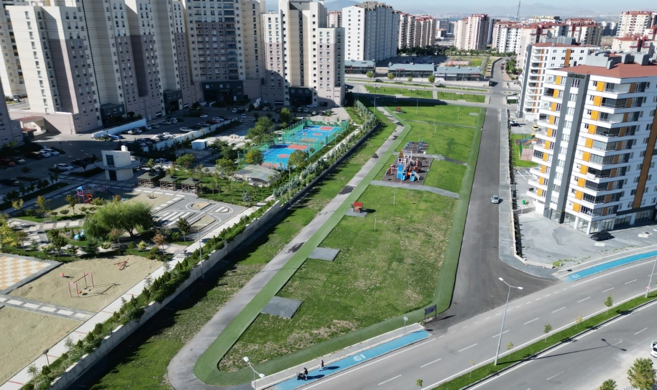 Melikgazi Belediyesi İldem’e devasa bir park kazandırdı