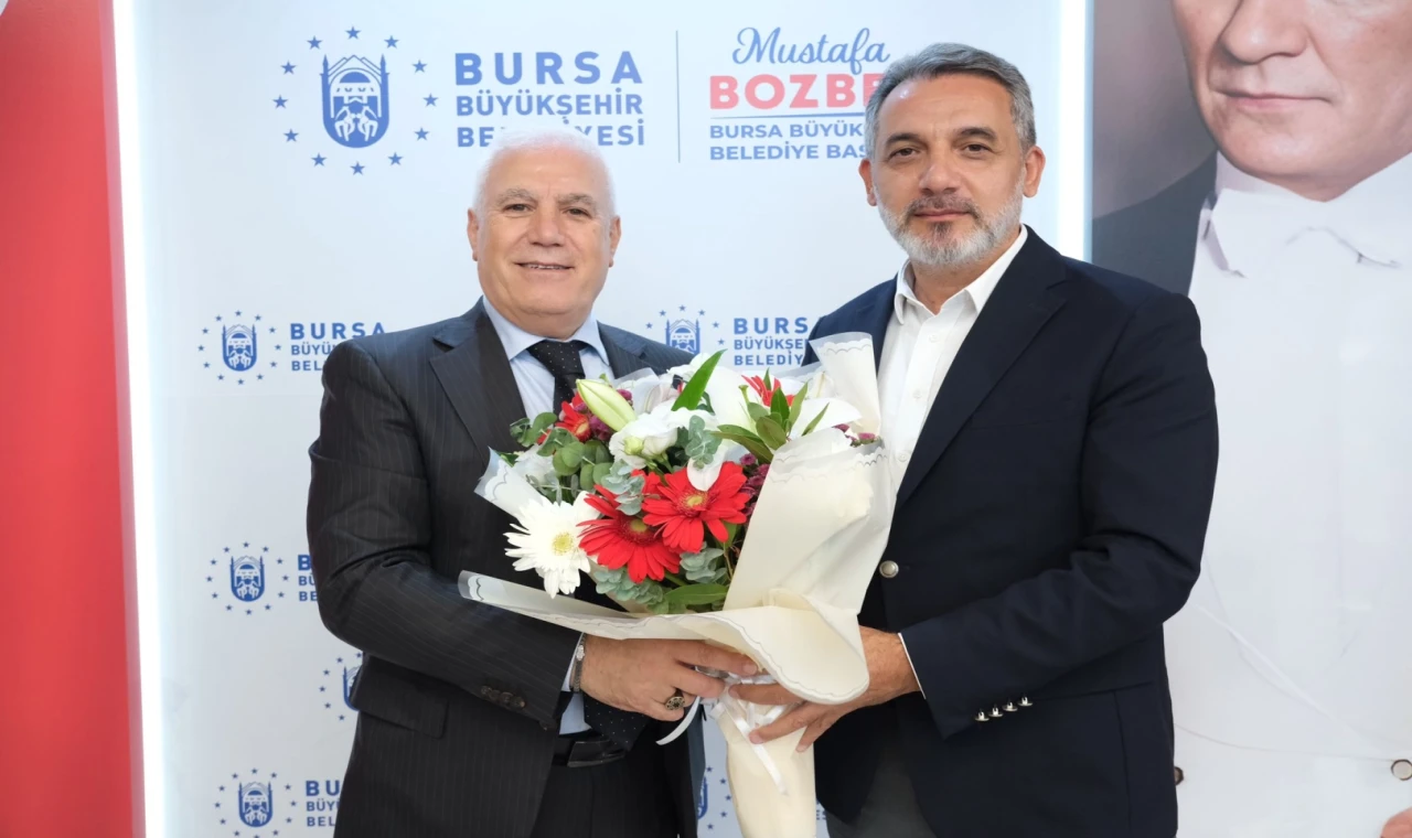 MÜSİAD Bursa’dan Büyükşehir Belediye Başkanı Mustafa Bozbey’e ziyaret