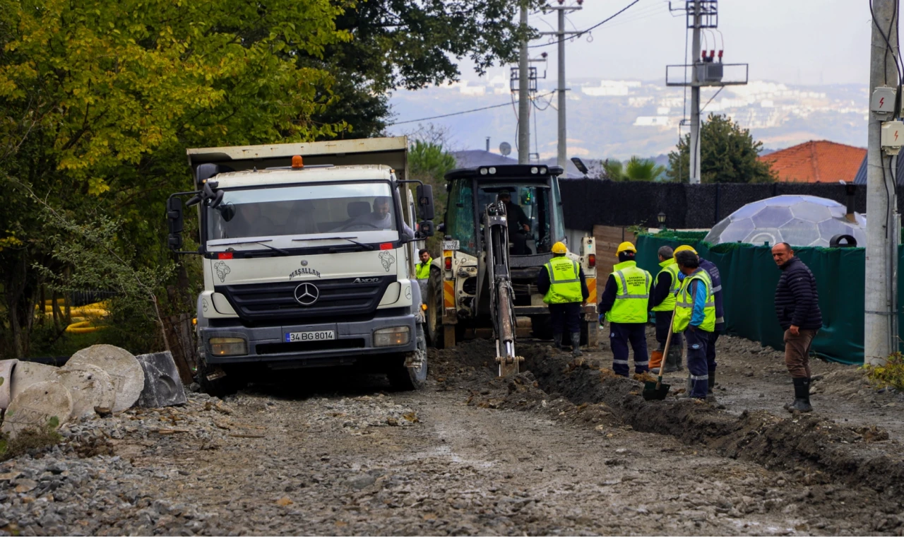 Sakarya’da Hacımercan ve Uzunkum’a bin 200 metrelik yeni atıksu hattı