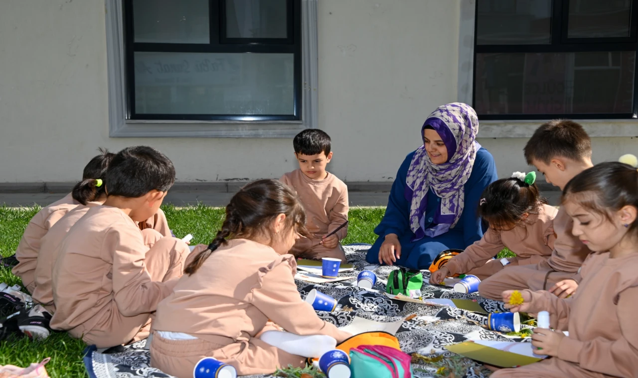 Selçuklu’da Hatice Hatun Çocuk Mektebi çocukların gözdesi olmaya devam ediyor 