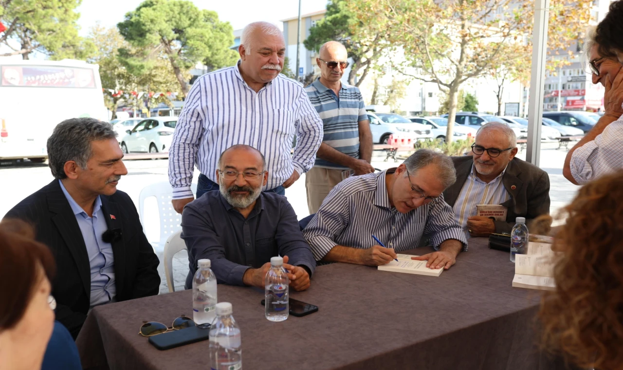 Sıra dışı yaşam öyküsü Bursa Gemlik’te okurla buluştu