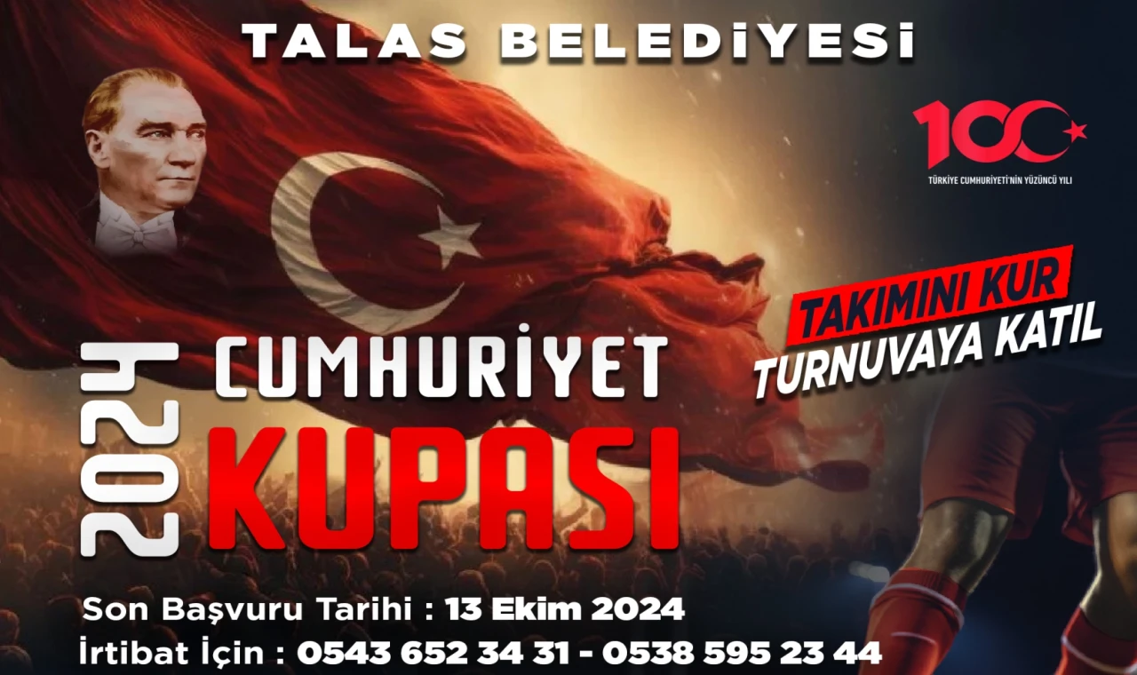 Talas’ta Cumhuriyet Kupası heyecanı yaşanacak