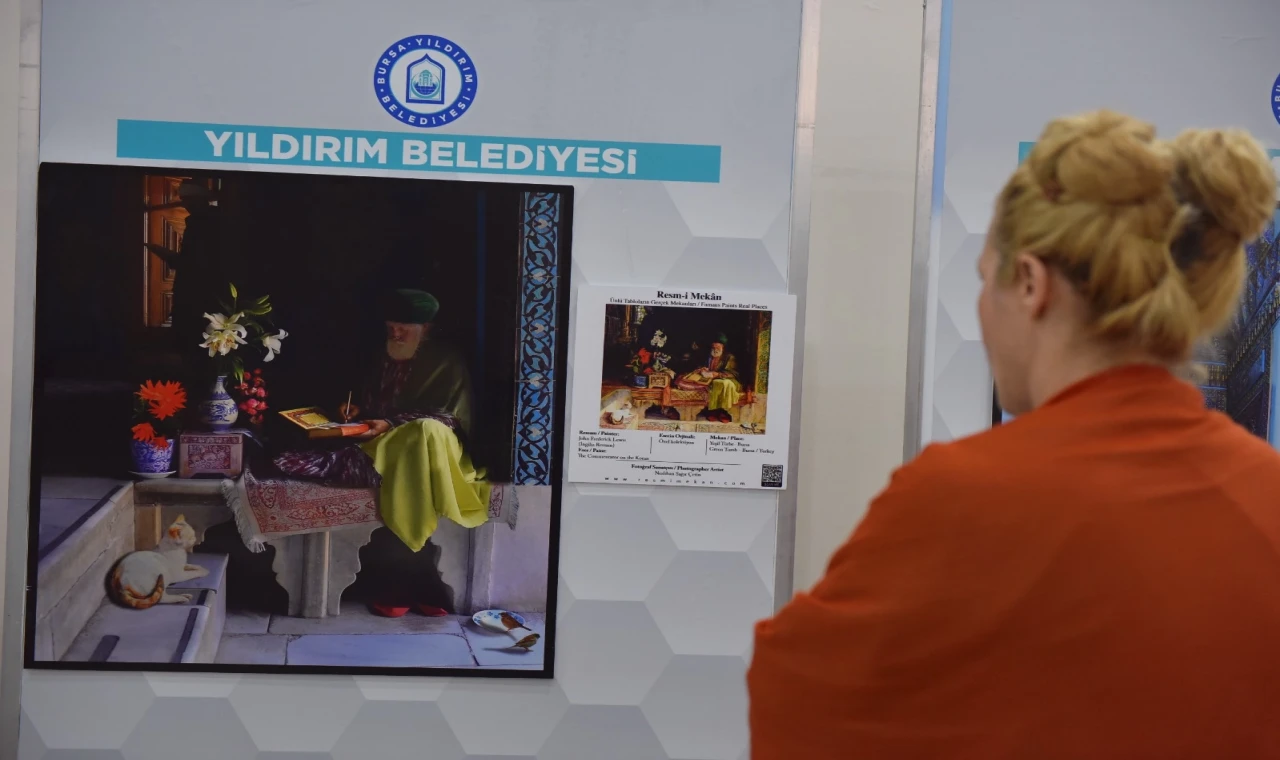 Yıldırım’da Resm-i Mekan Sergisi açıldı