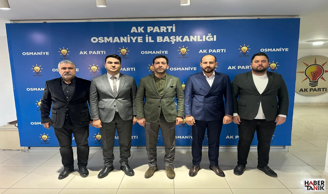 AK Parti Kadirli Gençlik Kolları Başkanlığına Alperen Demirci Getirildi