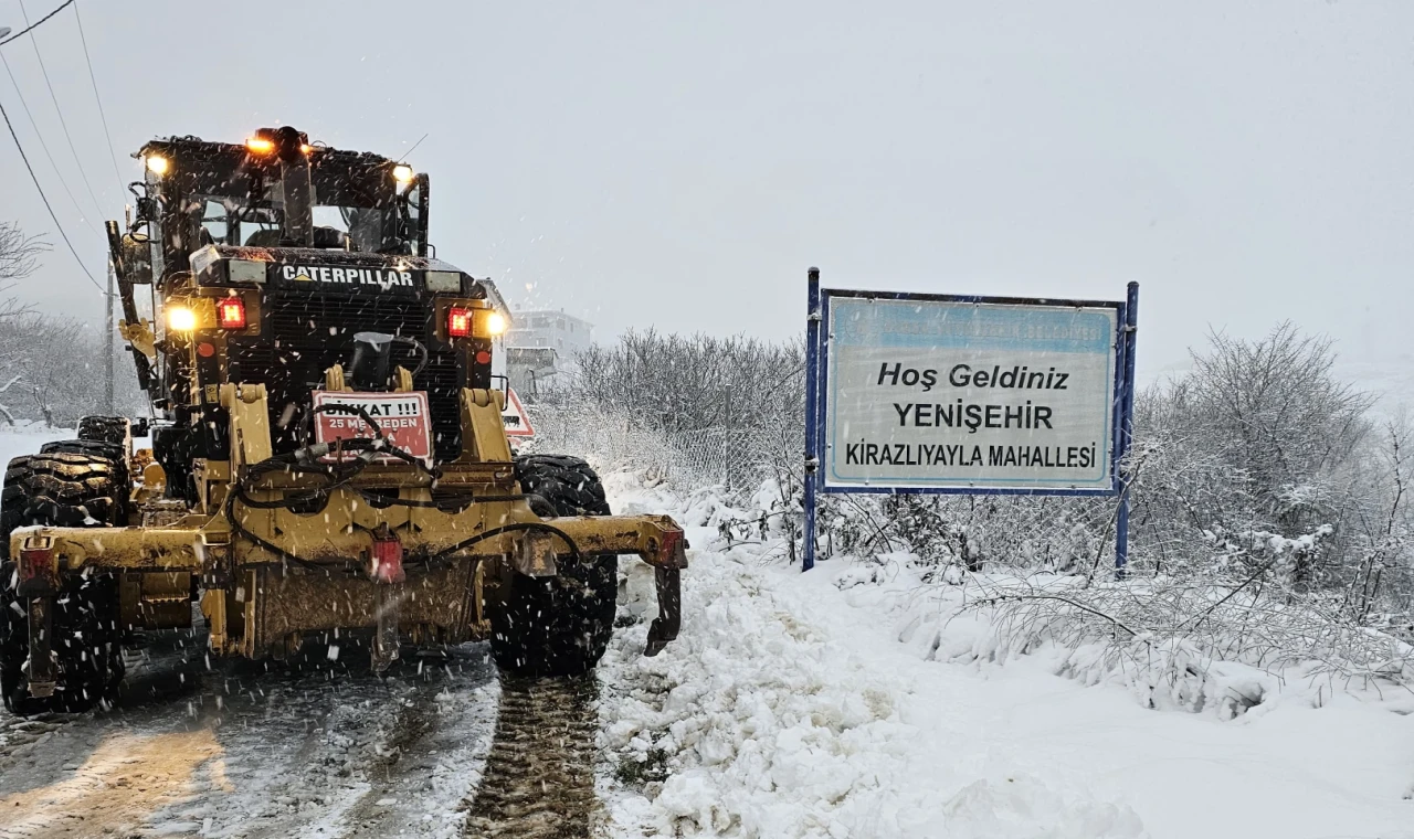 Bursa’da kapalı yol kalmadı