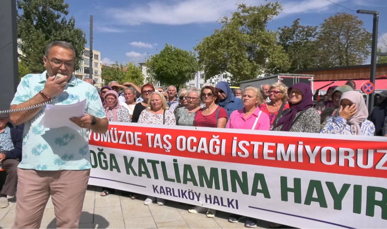 Edirne Keşan’da tepkilere neden olan andezit ocağı projesi iptal edildi... İlk mücadeleyi köy sakinleri kazandı