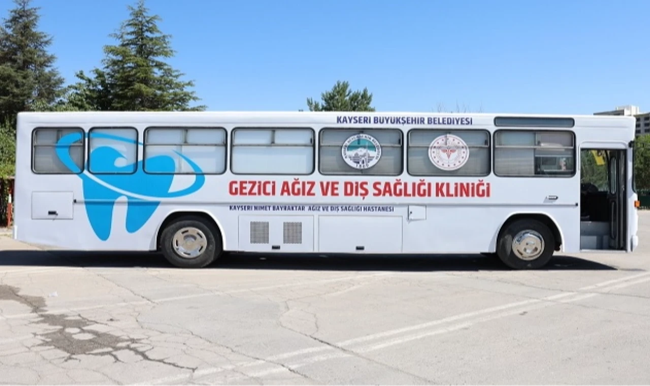 Kayseri Büyükşehir’den gezici ağız sağlığı hizmeti