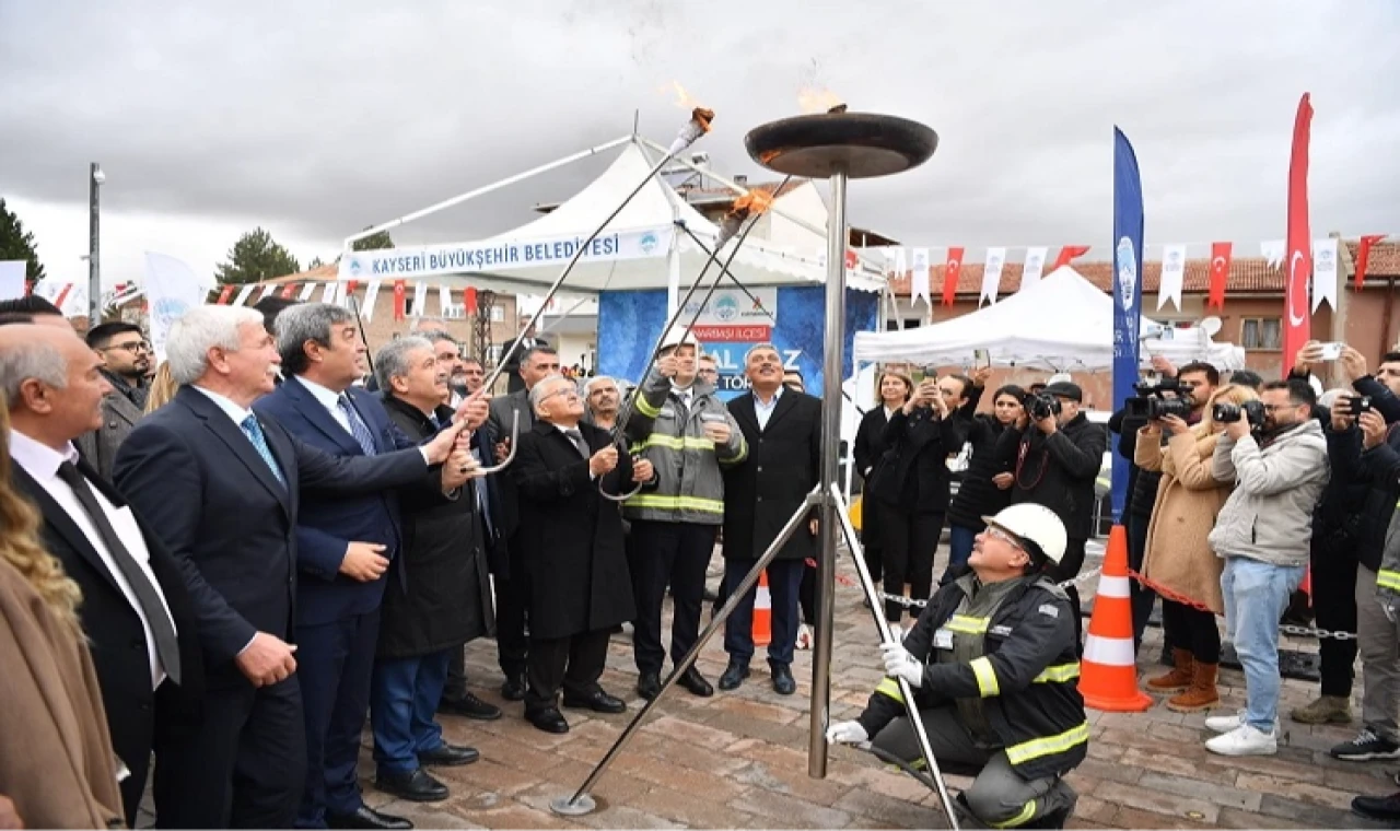 Kayseri Pınarbaşı’nda 60 yıllık rüya gerçekleşti