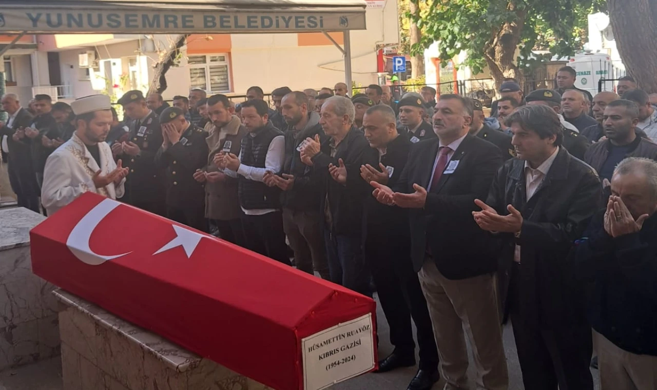 Kıbrıs Gazisi’ne Manisa Yunusemre’de son görev