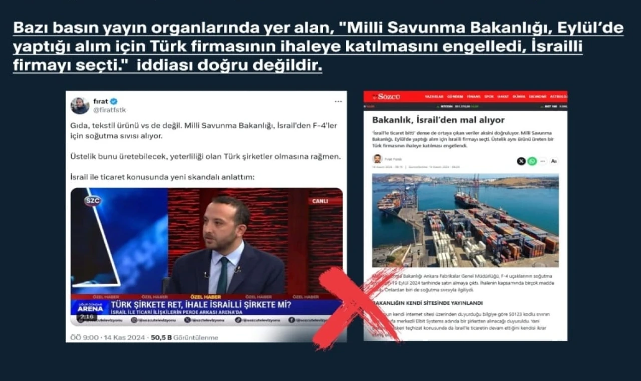 MSB’nin ihale seçiciliği iddialarına yanıt!