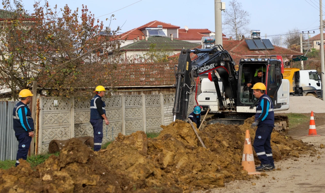 SASKİ, 2 bin 500 metrelik içme suyu hattı yenileniyor