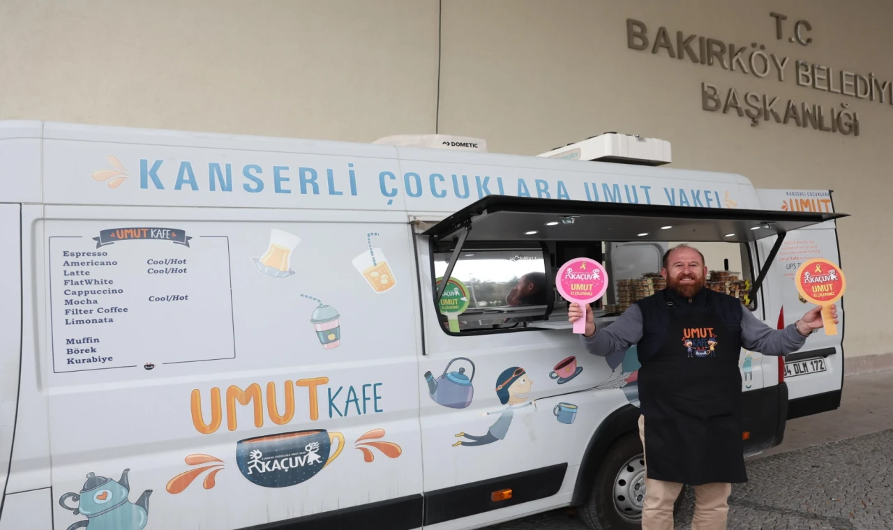 ’Umut Kafe’ çocukların hayatına dokunuyor