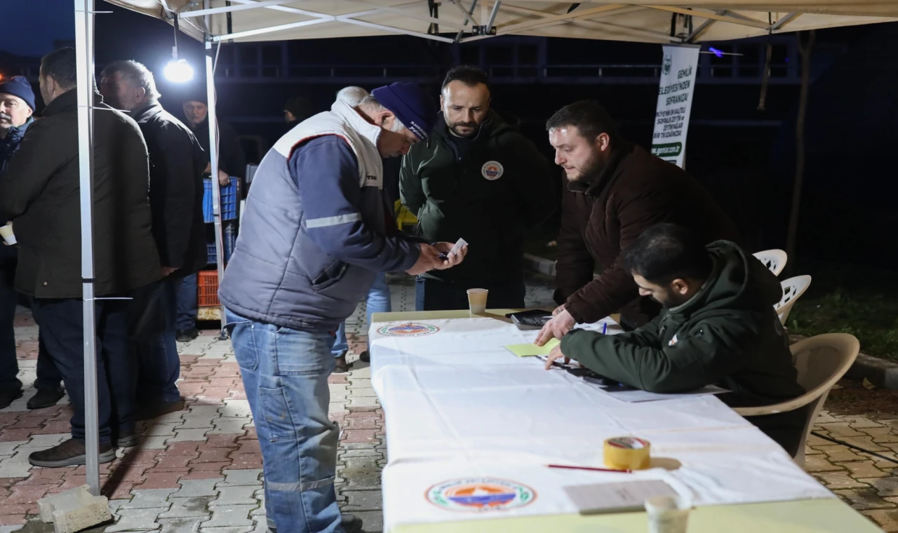 Bursa Gemlik Belediyesi’nden üreticisine 3 milyon liralık destek