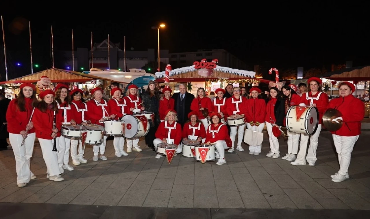 Bursa Nilüfer’de Yeni Yıl Festivali’nde eğlence tam gaz