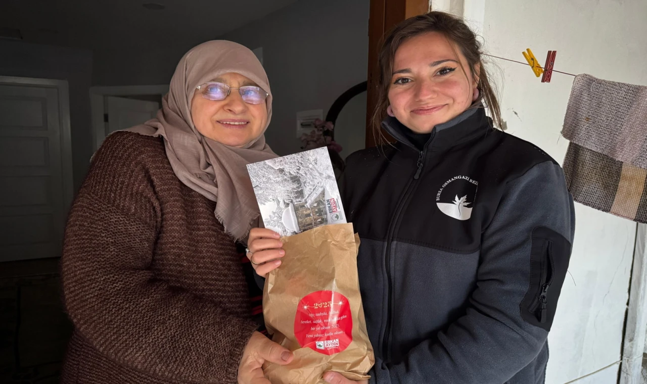 Bursa Osmangazi’de vatandaşlara belediyeden yeni yıl sürprizi