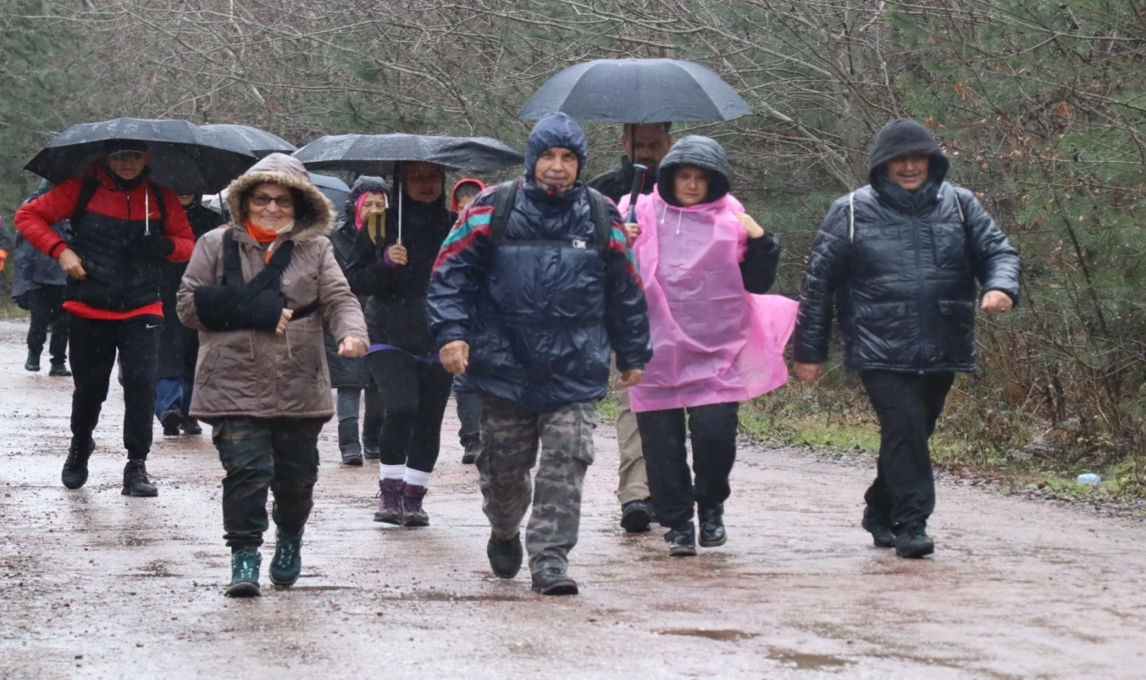 Kocaeli İzmit’te yılın son doğa yürüyüşü Akpınar’da