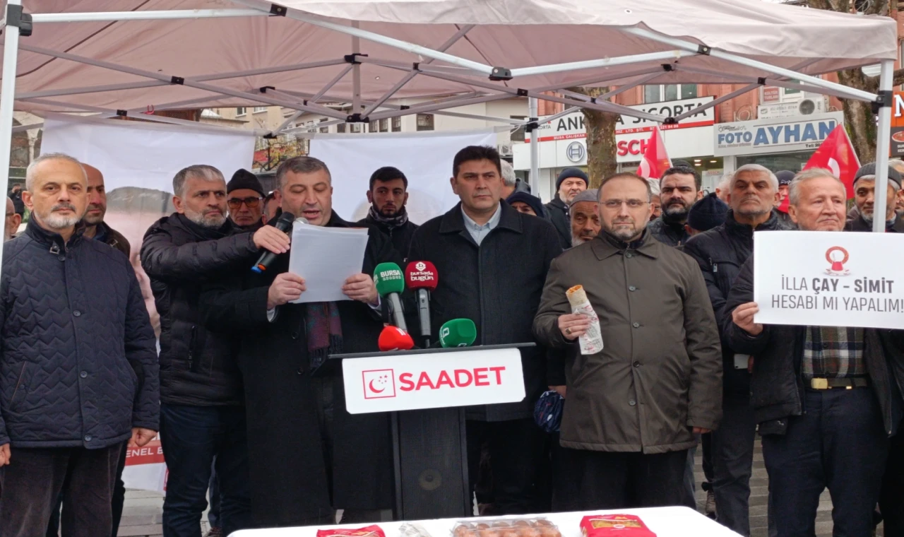 Saadet Partisi Bursa’dan ’Asgari ücret’ tepkisi!