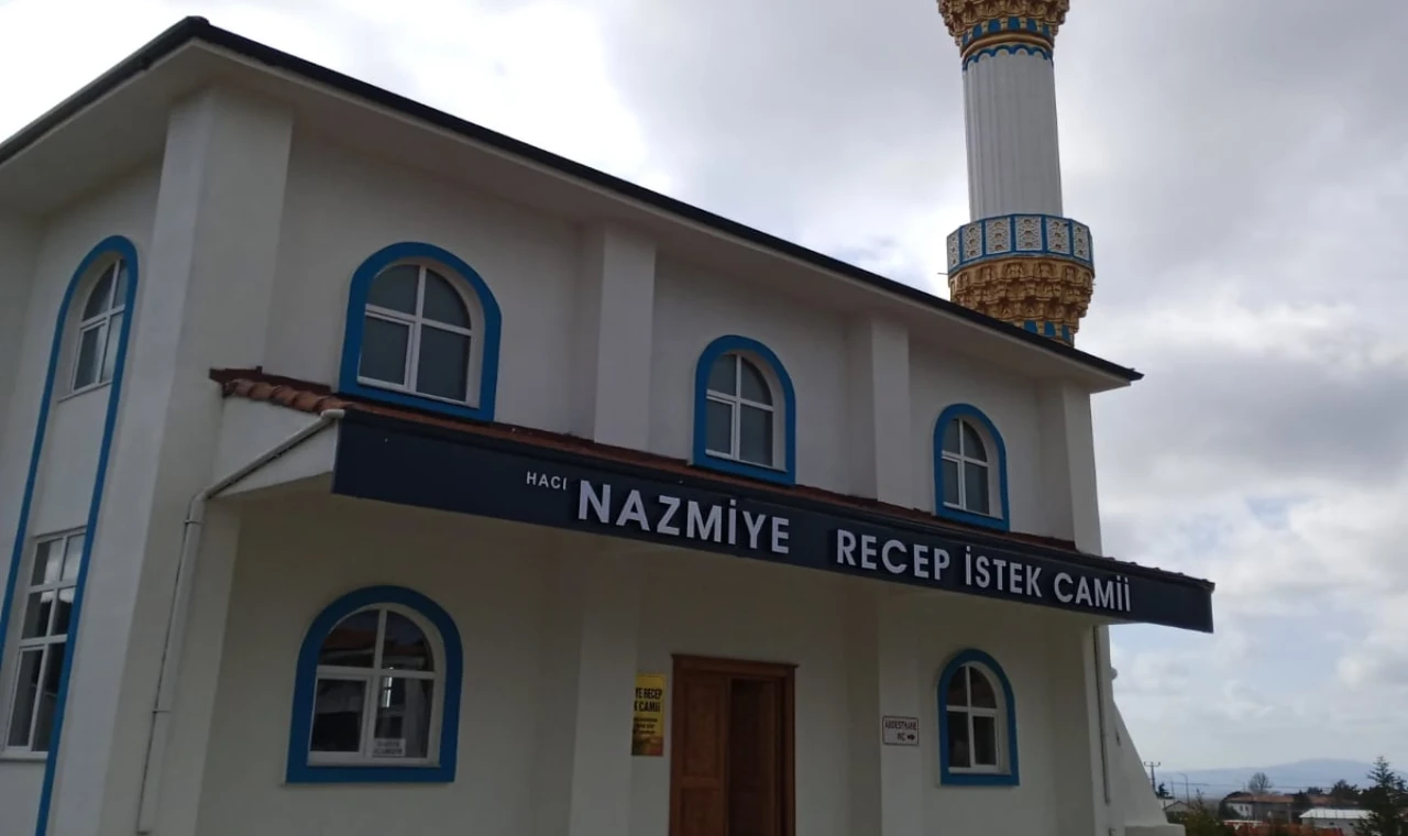 Edirne Keşan’da Nazmiye-Recep İstek Camii açılışa hazırlanıyor