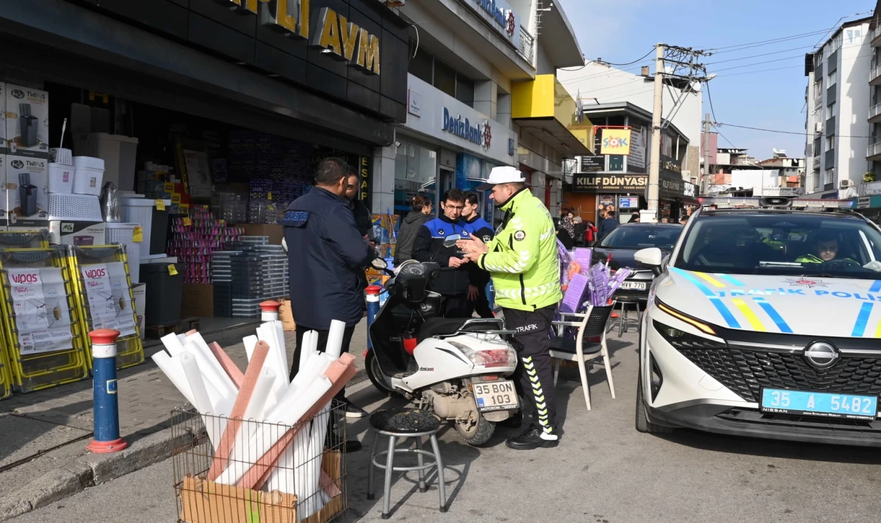 İzmir Karabağlar’da ikili denetim