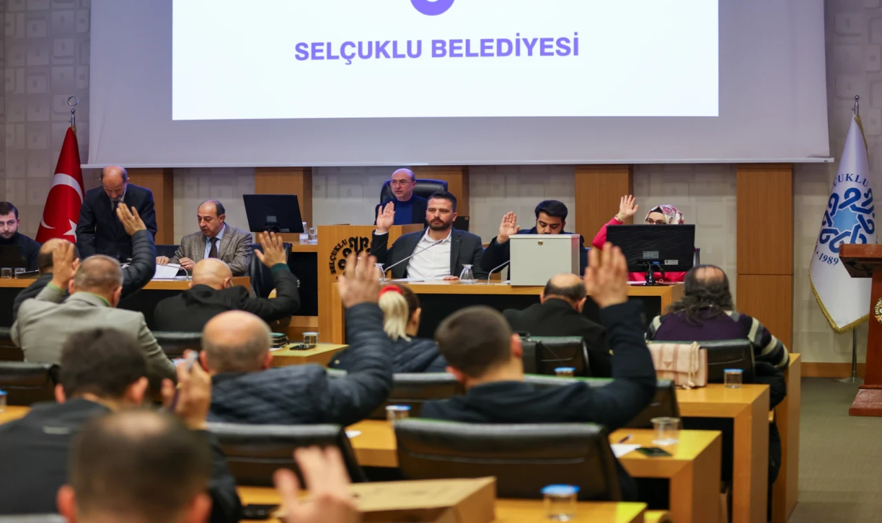 Konya Selçuklu’da yılın ilk meclis toplantısı gerçekleştirildi