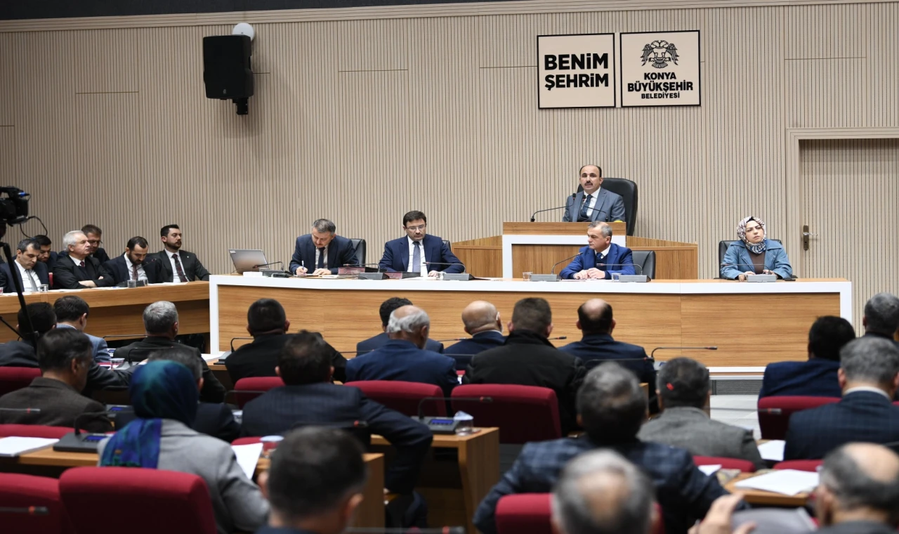 Konya’da yılın ilk meclisi toplandı