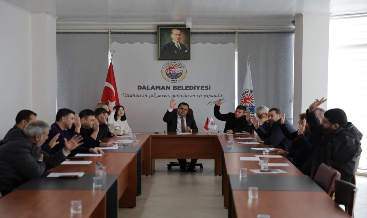 Muğla Dalaman’da meclis toplandı