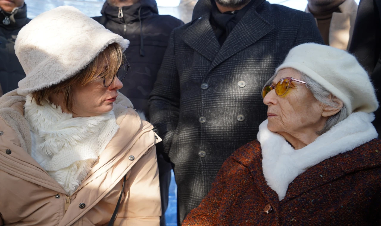 90 yaşındaki annesi Ümit Özdağ’ı cezaevinde ziyaret etti