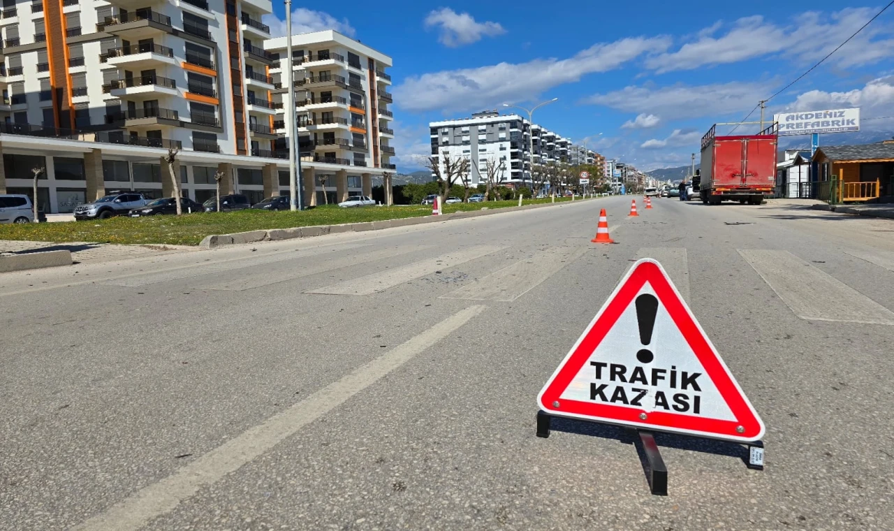 Antalya Kumluca’da trafik kazası! 