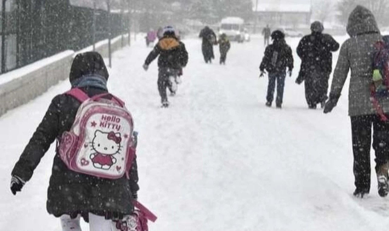 Bazı illerde eğitime ’kar’ engeli!