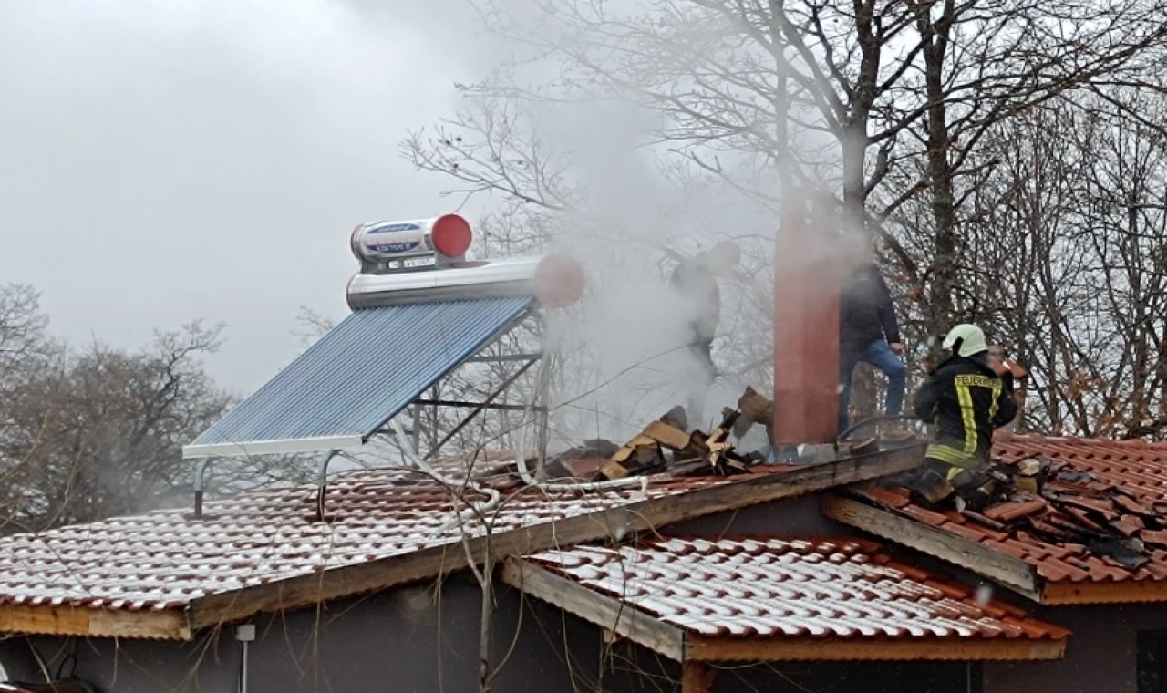 Bilecik’te çiftlikte çıkan yangın kontrol altına alındı