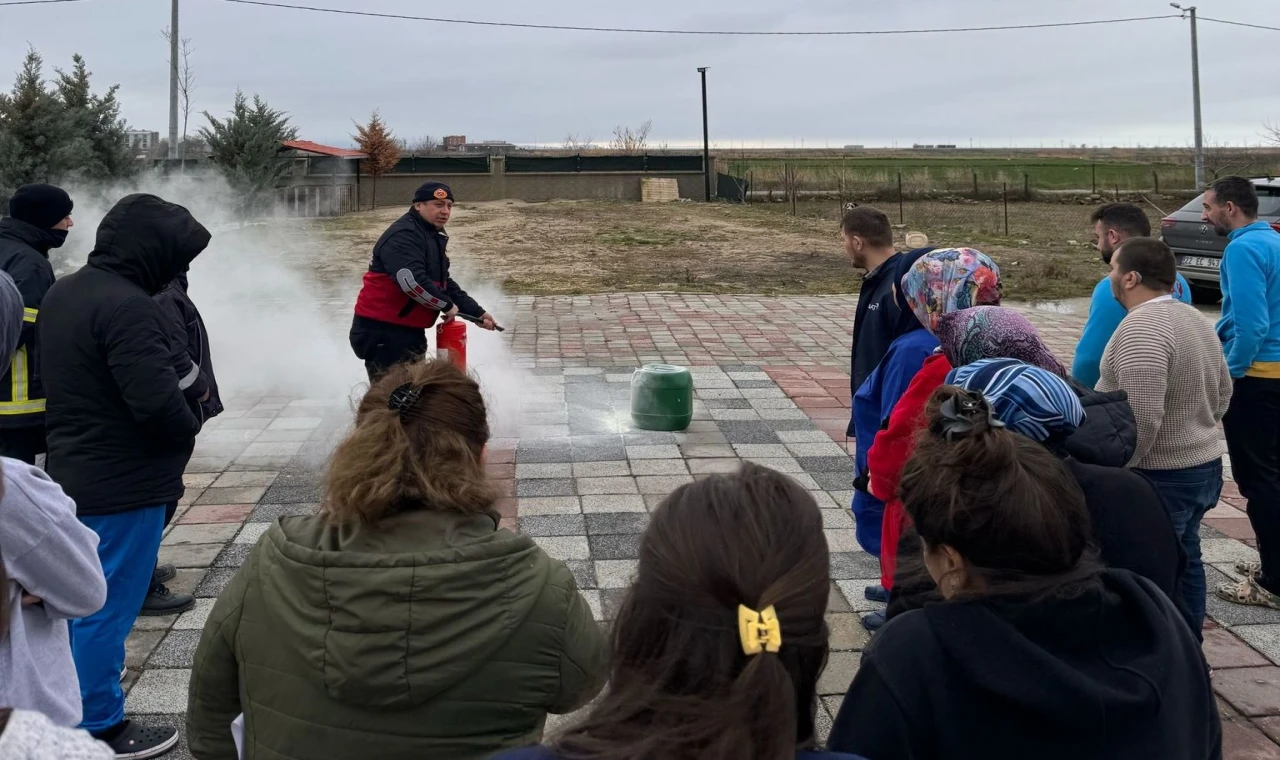 Edirne İpsala’da çevre bilinçli ve tatbikatlı eğitim